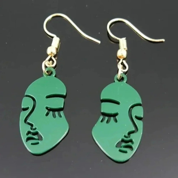 Jewelry - Lady Face Hot Stainless Steel Earring